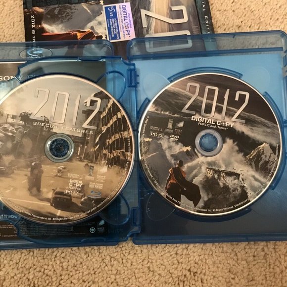 2012 w/ Slipcover (Blu-ray Disc, 2010, 3 Disc + Target Exclusive Bonus Disc CIB - Picture 5 of 5